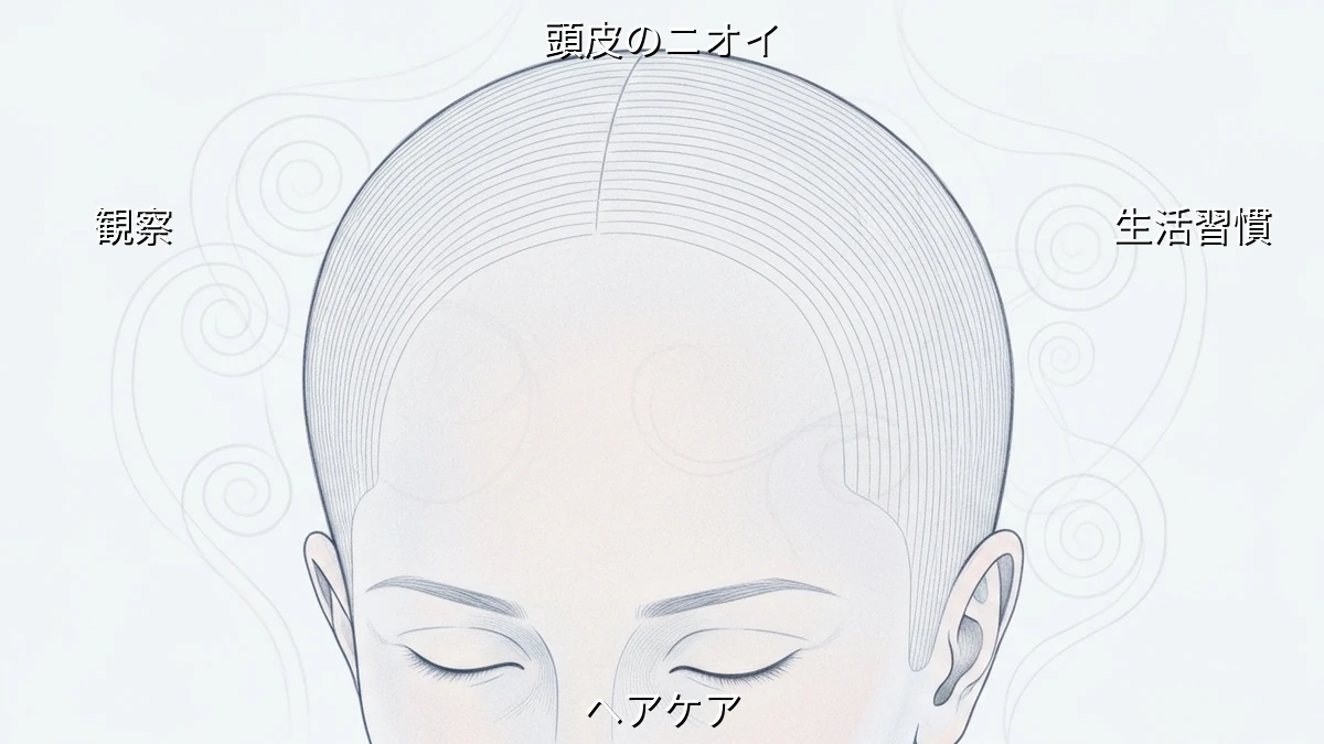 忙しい人が短時間でわかる！頭皮のニオイで今のヘアケアを見極める方法