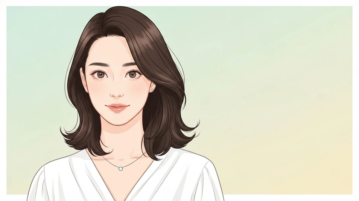 分け目を変えるだけで印象チェンジ！簡単ヘアアレンジ