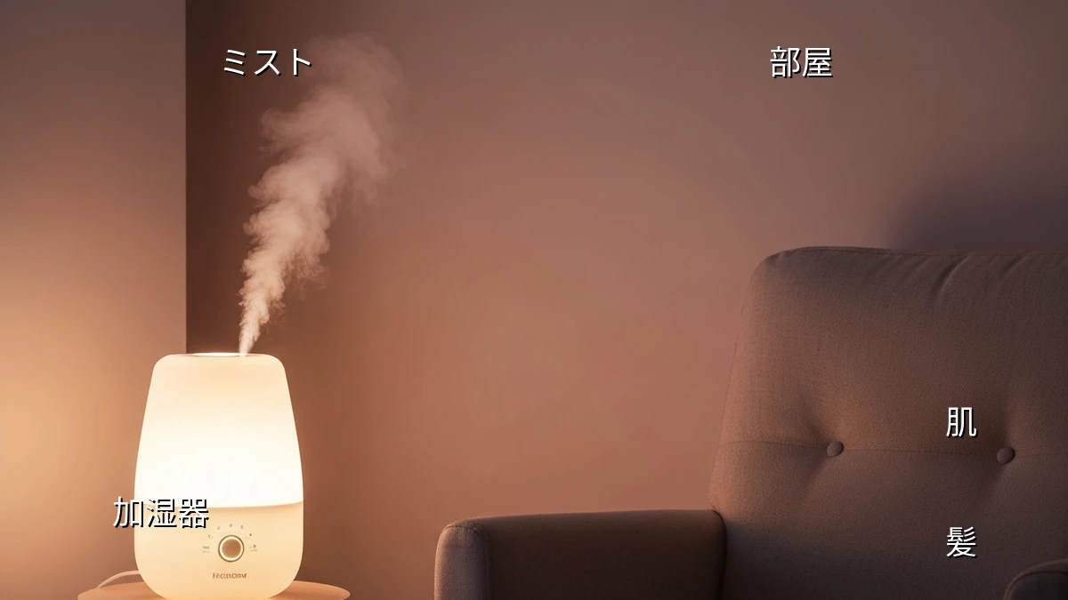 ヘアケアと加湿器：選び方と髪への影響を解説