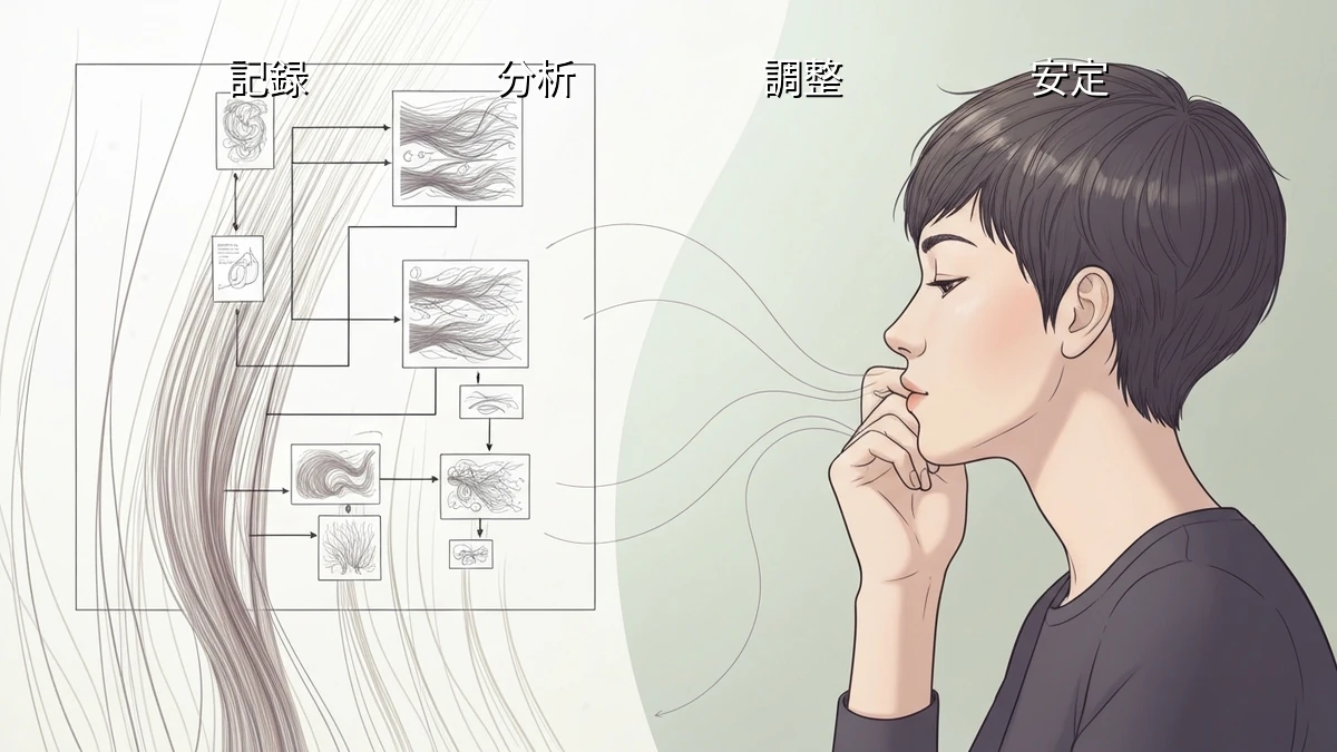 忙しい人がヘアケアの失敗を次に活かす分析方法
