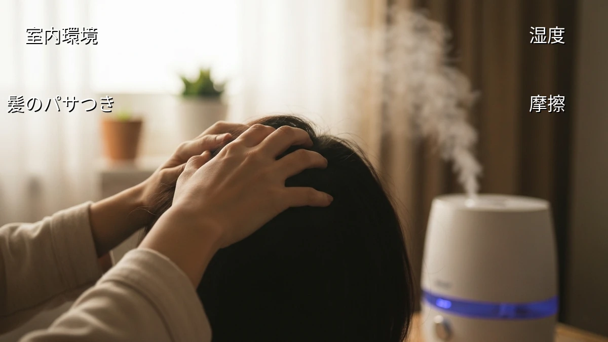 忙しい人が見つける！室内環境の小さな変化で髪のパサつきを減らすヒント
