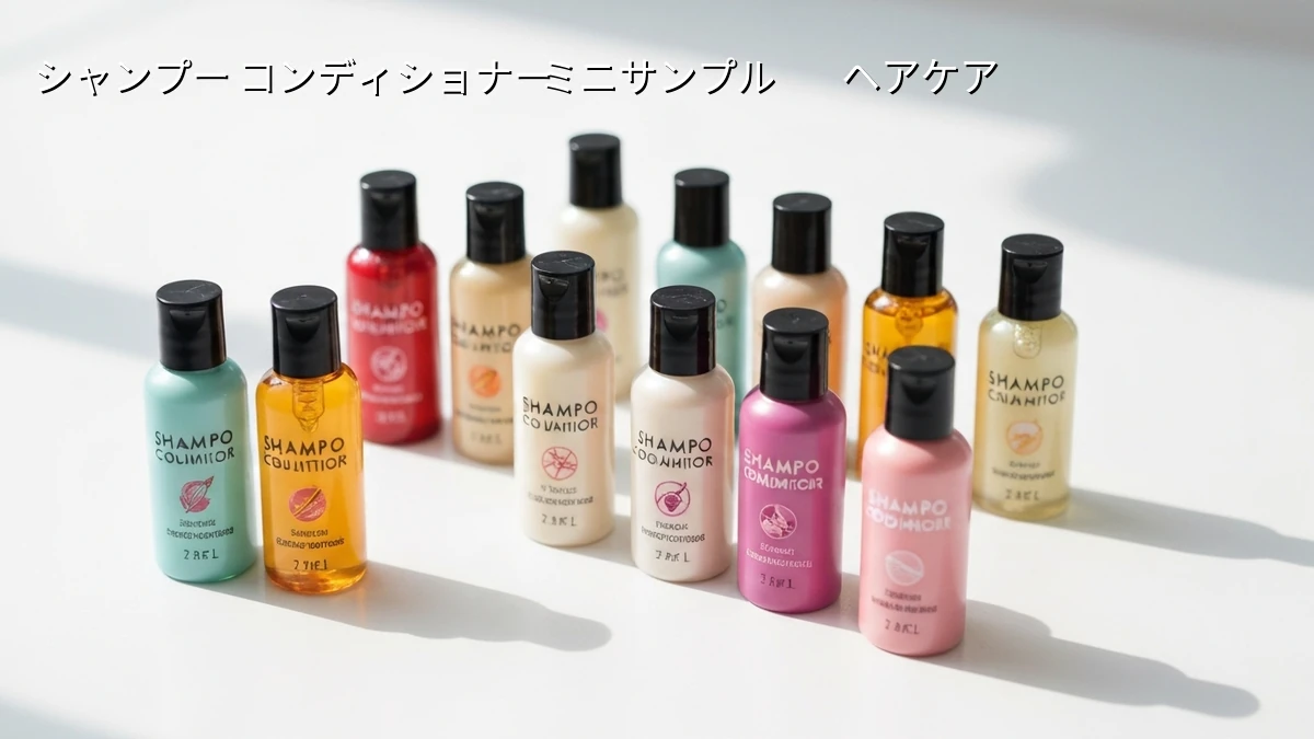 ヘアケア製品の選び方：ミニサンプル活用術
