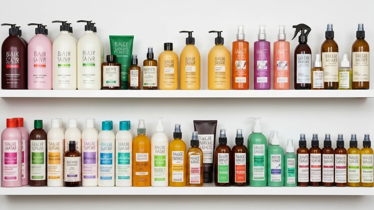 ヘアケア製品の選び方：成分に着目