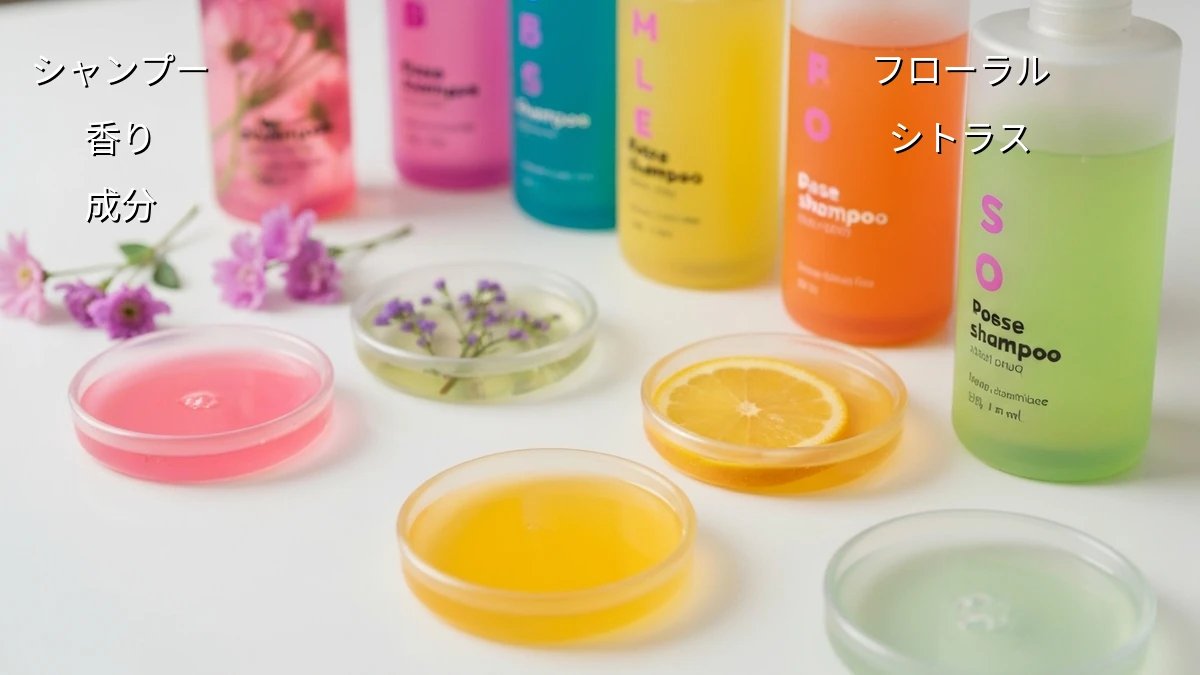 ヘアケア製品の選び方：香りの好みと成分の関係