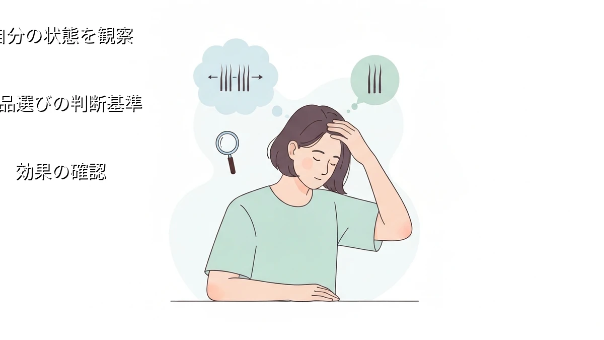 ヘアケア初心者向け｜効果を実感しやすい製品の選び方