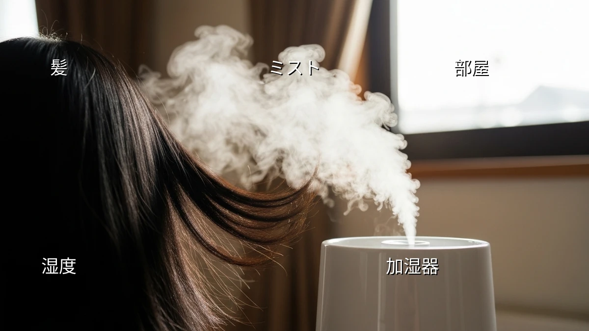 ヘアケアと加湿器｜効果的な使い方と選び方