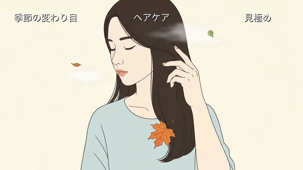 季節の変わり目、忙しい人が今のヘアケアを見極めるチェックリスト